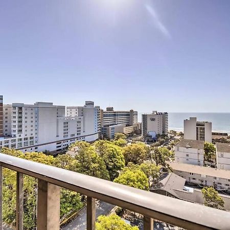 Coastal Escape Penthouse With Ocean Views Lägenhet Myrtle Beach Exteriör bild